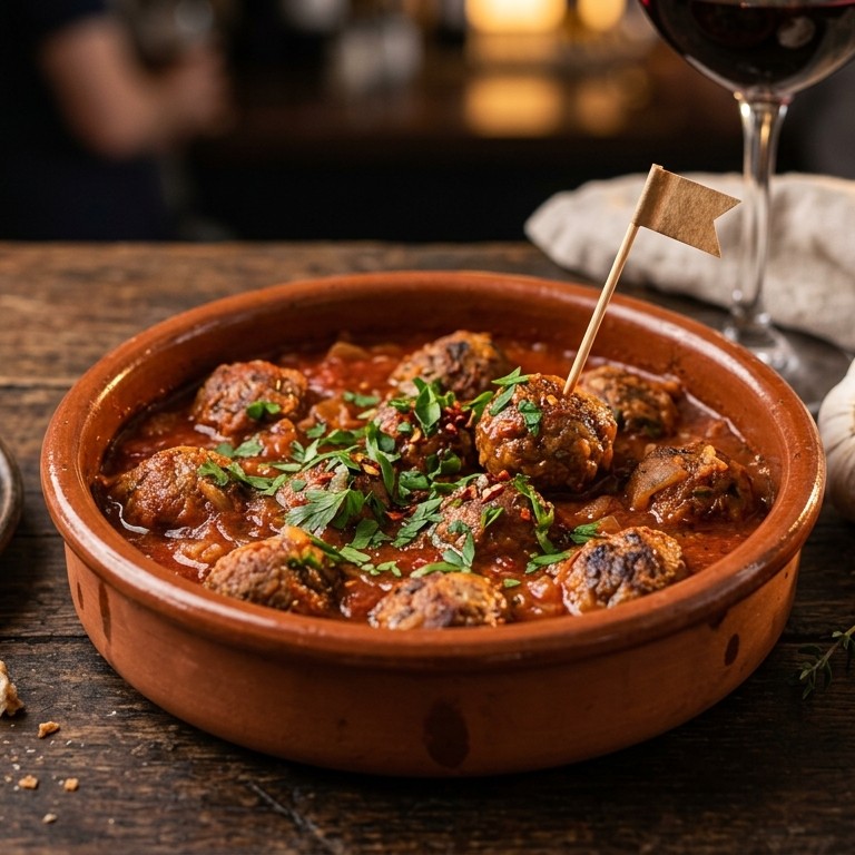 Albondigal Spaanse gehaktballetjes recept