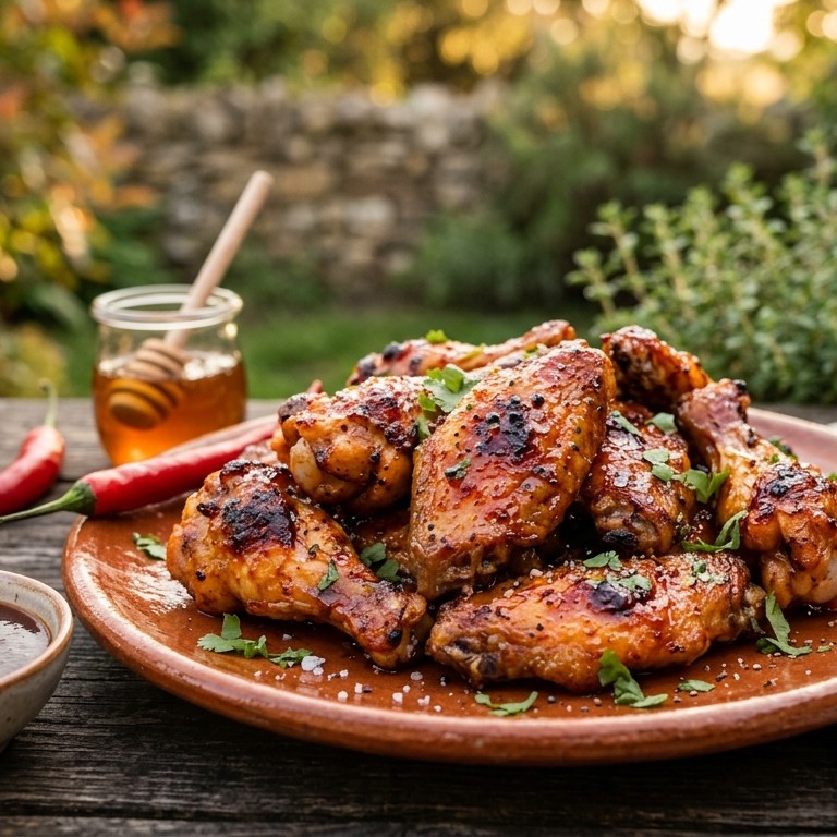 Allitas con Salsa Barbacoa recept