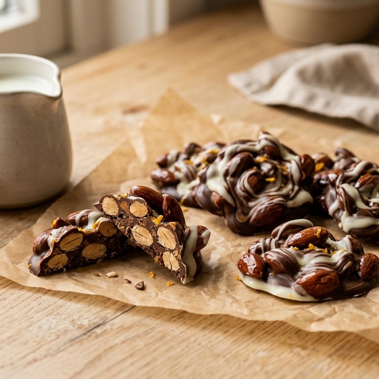 Amandel-chocokoekjes recept