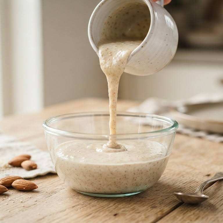 Amandelsaus recept