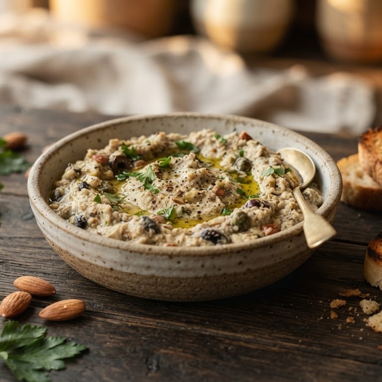 Amandeltapenade recept