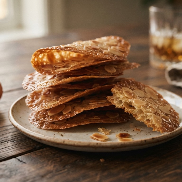 Amandeltuilles recept