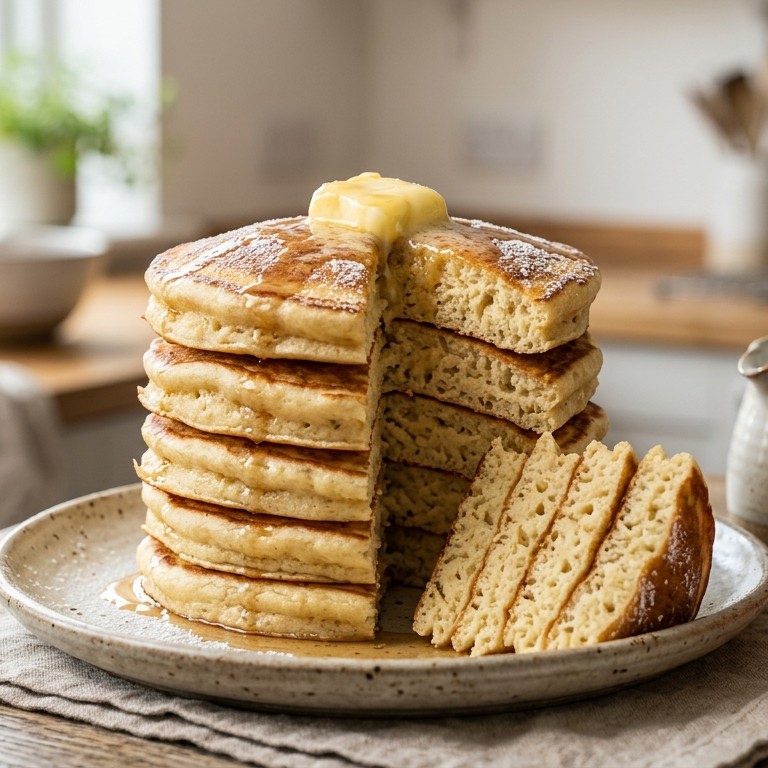 American pancakes (dikke gistpannenkoekjes) recept