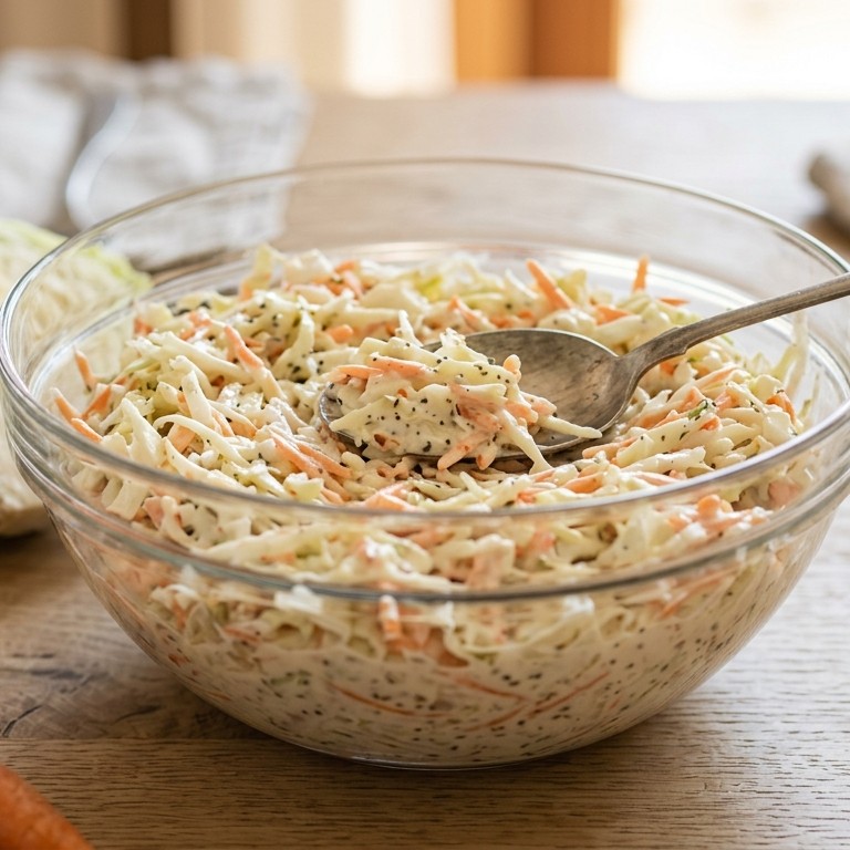 Amerikaanse Coleslaw op z'n Brabants recept