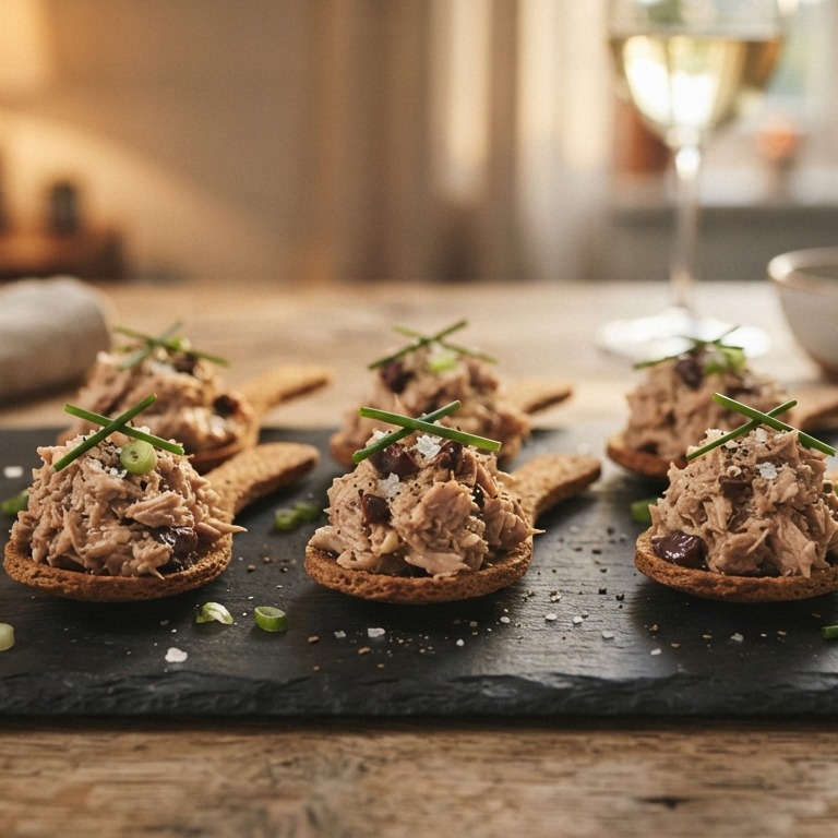 Amuse van tonijnsalade recept