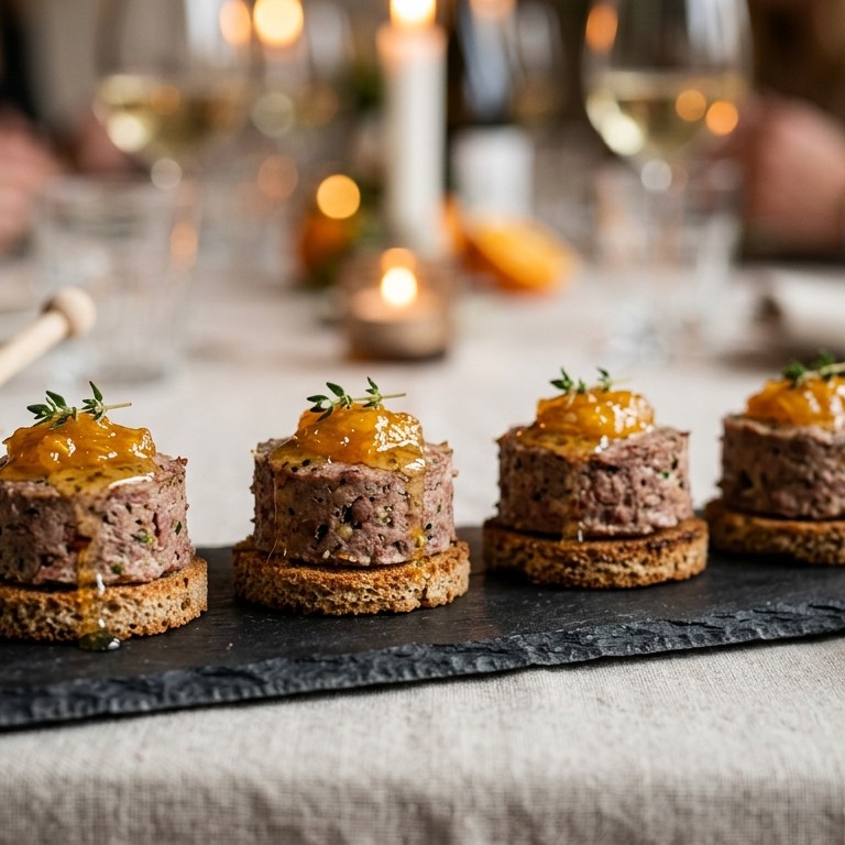 Amuse wildpaté recept