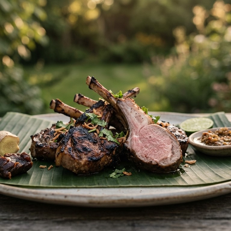 Anak Domba Bakar (lamskoteletjes voor kinderen) recept