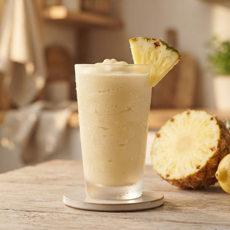 Ananas milkshake recept