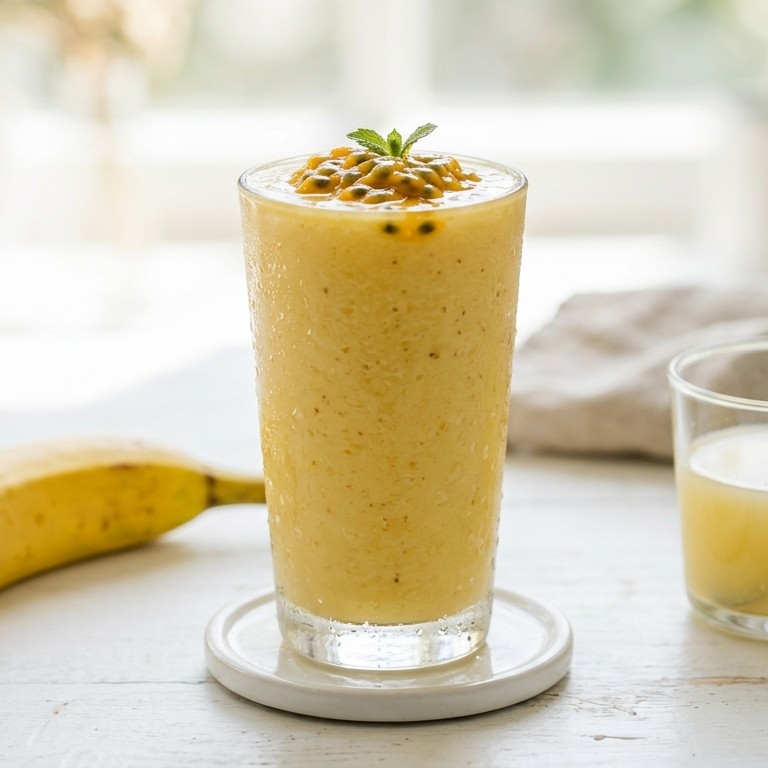 Ananas-passie-smoothie recept