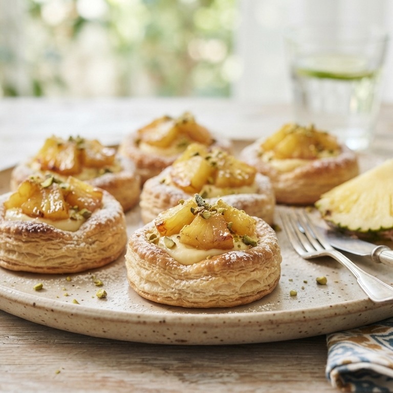 Ananastaartjes recept