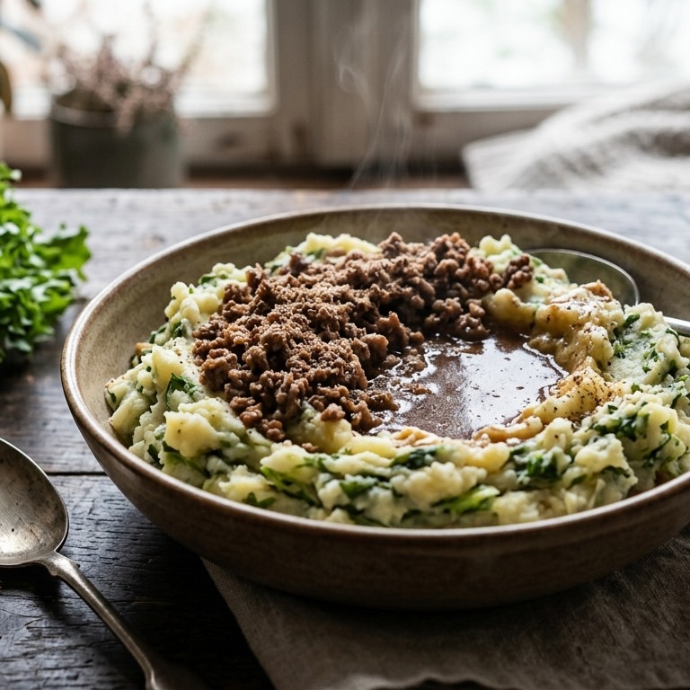 Andijvie stampot compleet recept