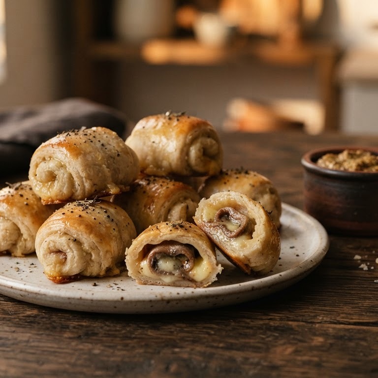 Ansjovisrolletjes recept