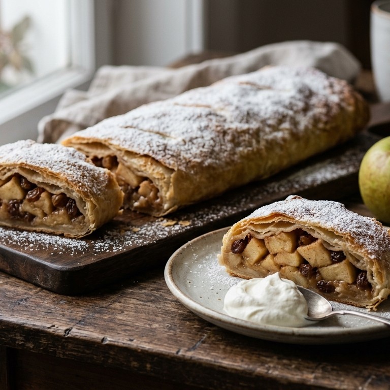 Apfelstrudel recept