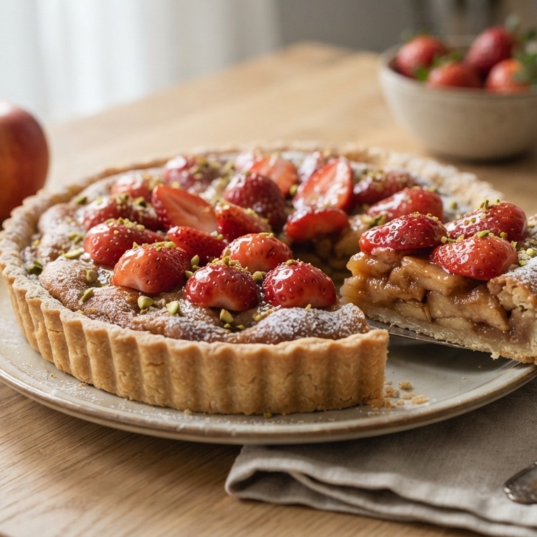 Appel-Aarbeientaart recept
