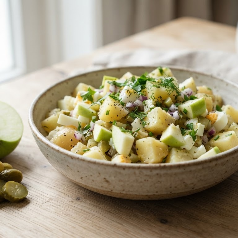 Appel-aardappelsalade recept