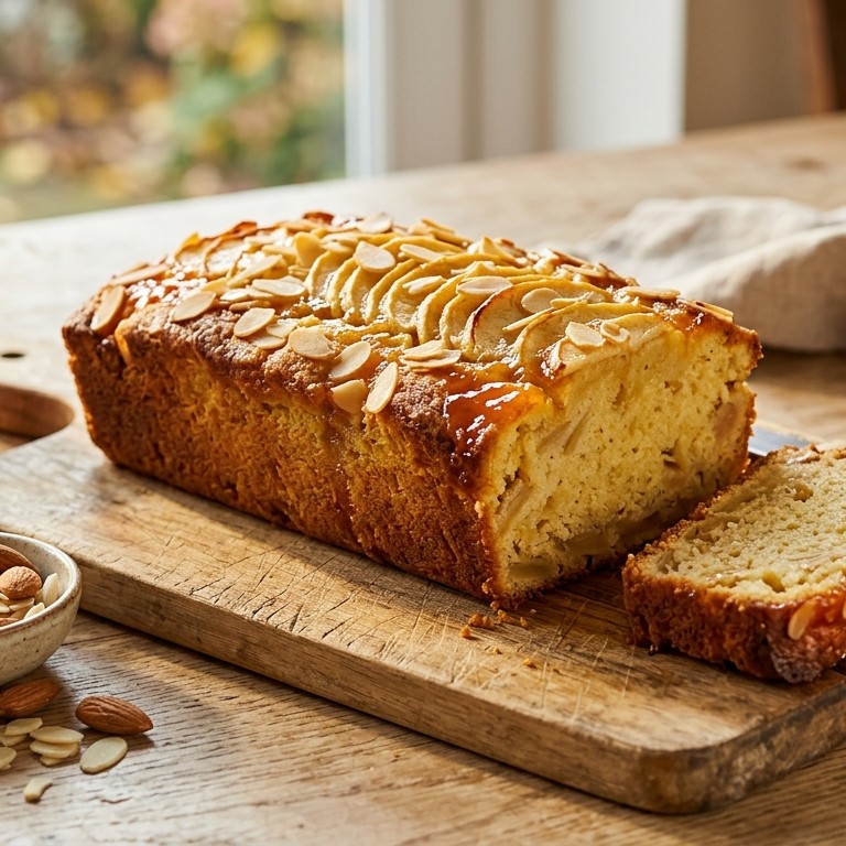 Appel-amandelcake recept