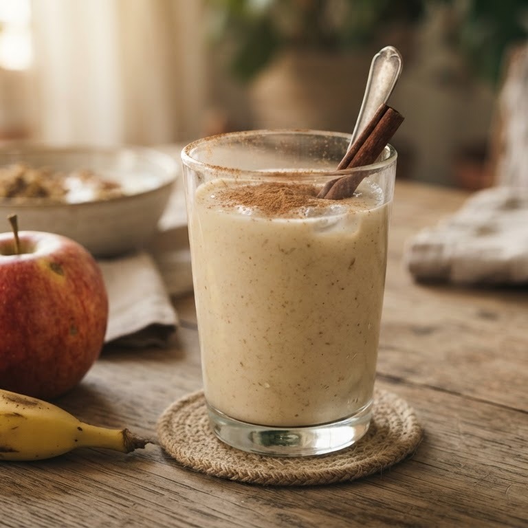 Appel-banaan smoothie recept