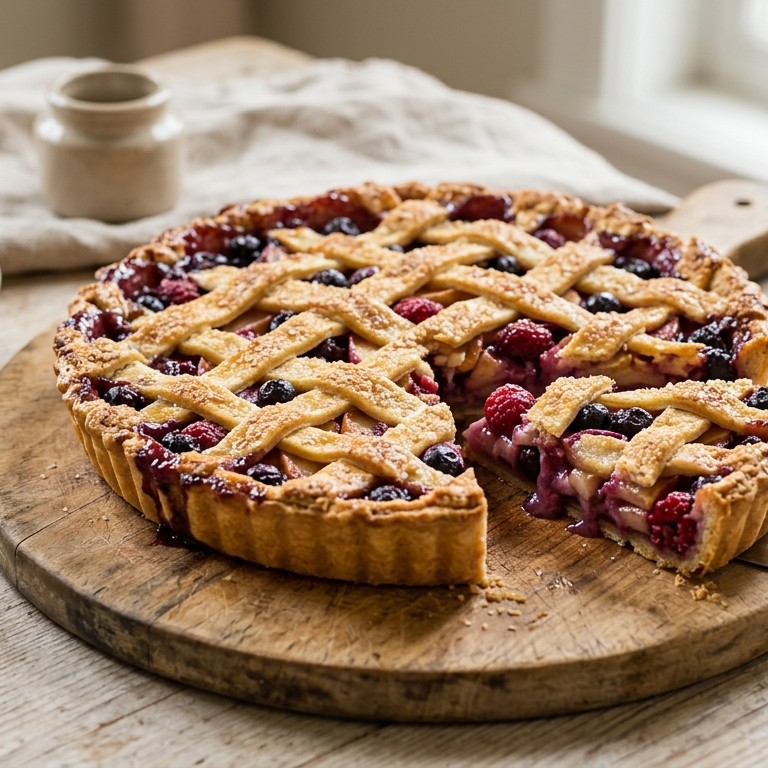 Appel-bessentaart recept
