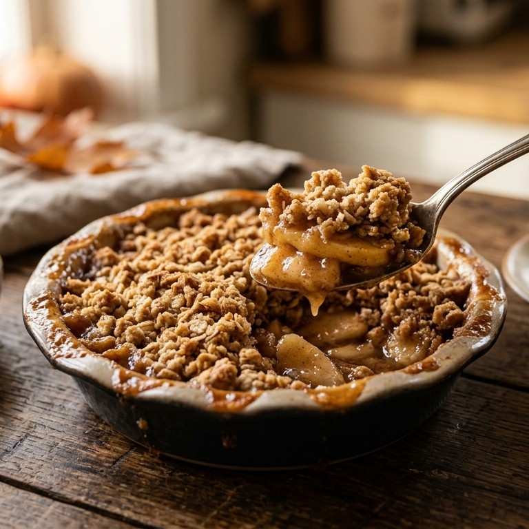 Appel crumble recept