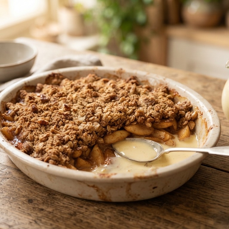 Appel crumble recept