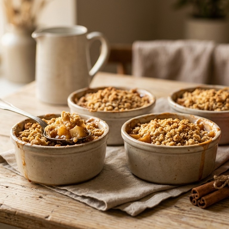 Appel crumbles recept