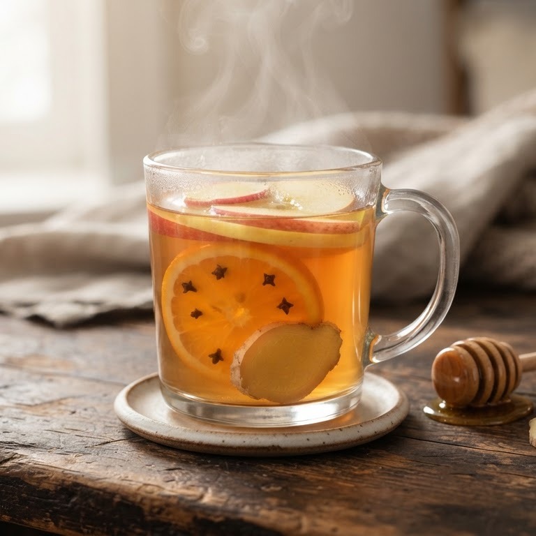 Appel/gember-drank recept