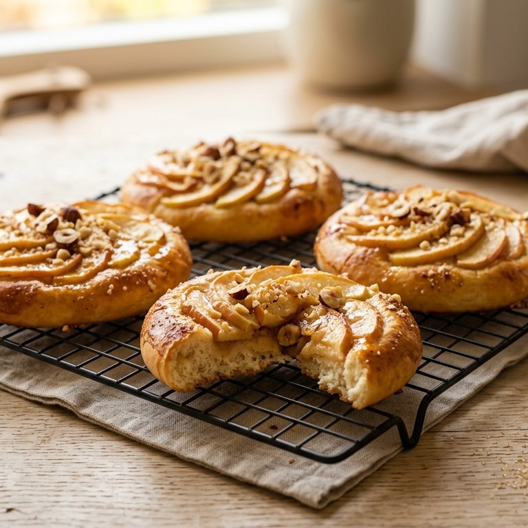 Appel-hazelnoottaartjes recept