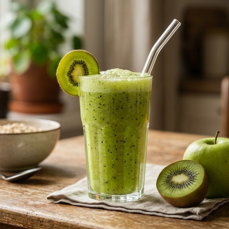 Appel kiwi smoothie recept