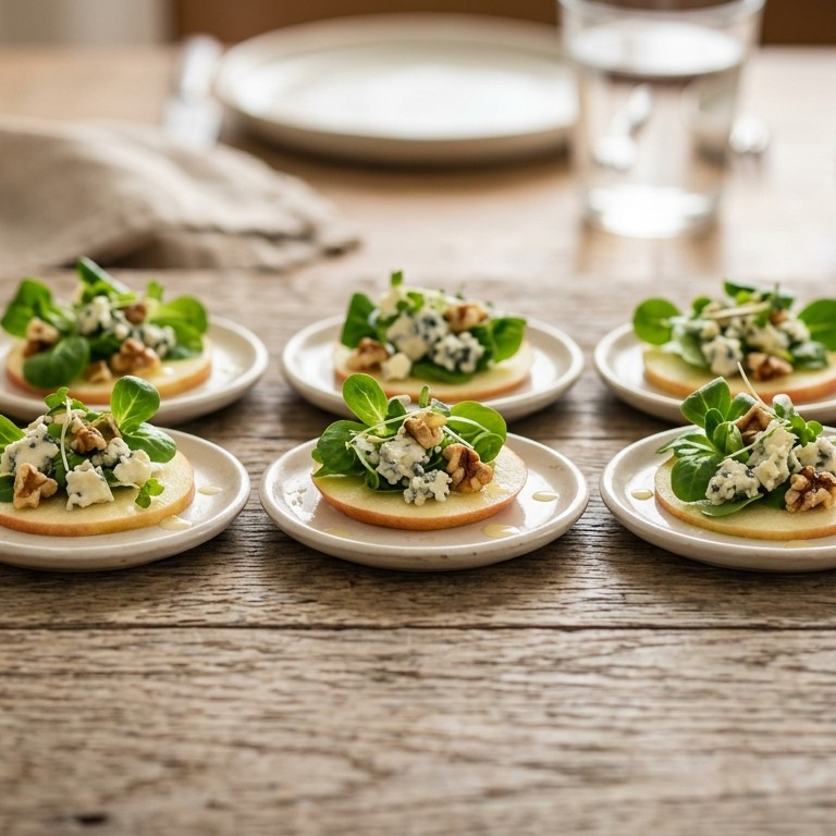 Appel met roquefort recept