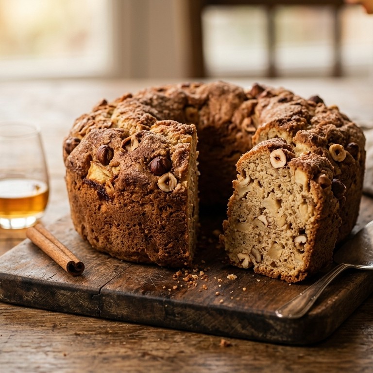Appel-notencake recept