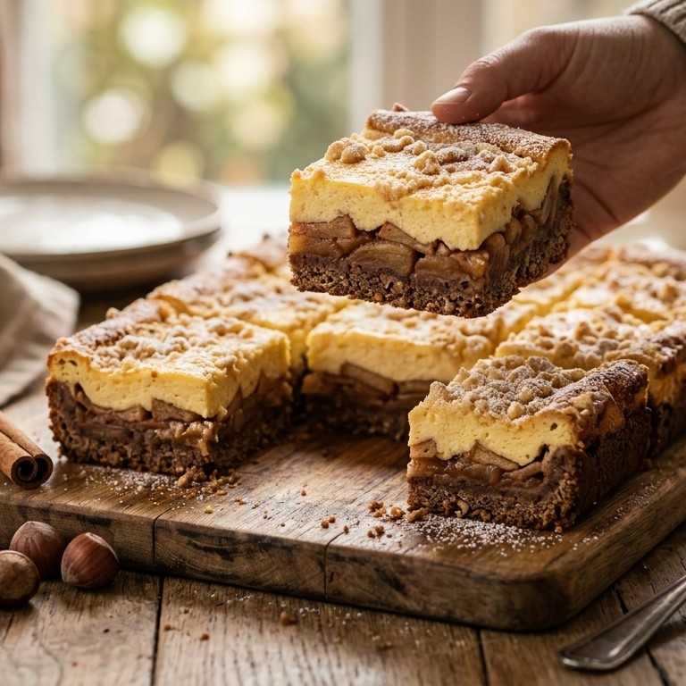 Appel-room cakestukken recept