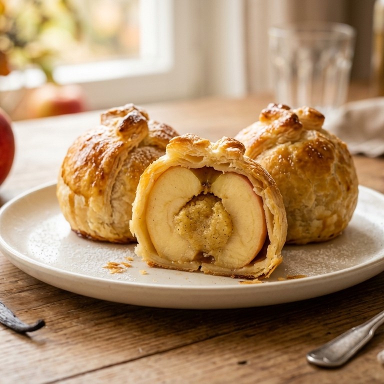 Appelbollen met vanille en spijs recept