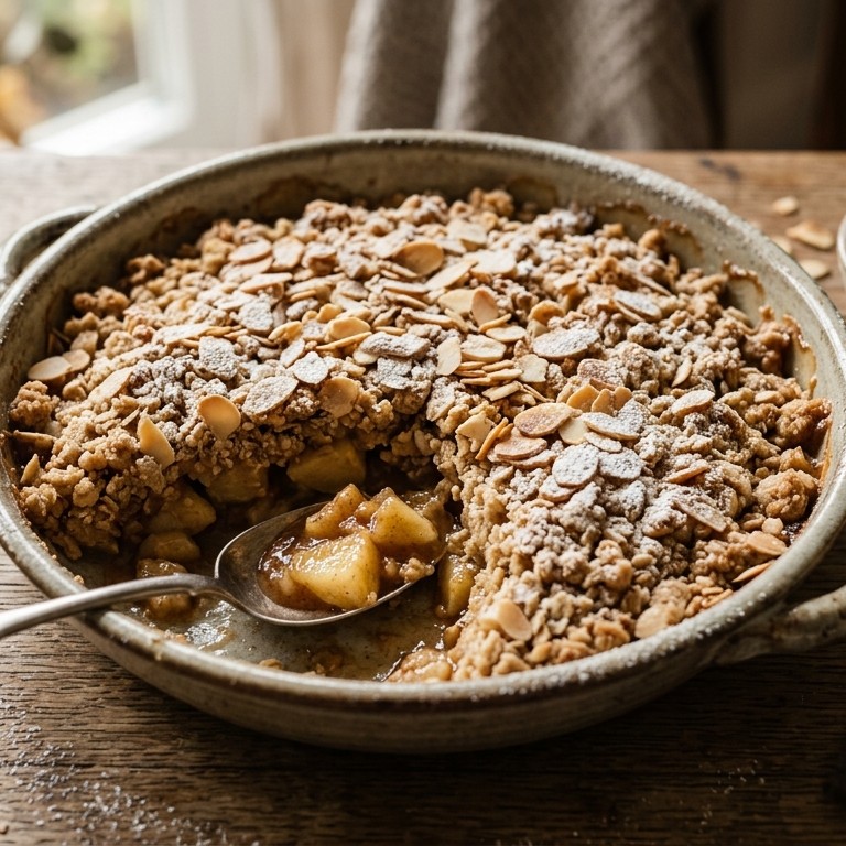 Appelcrumble recept