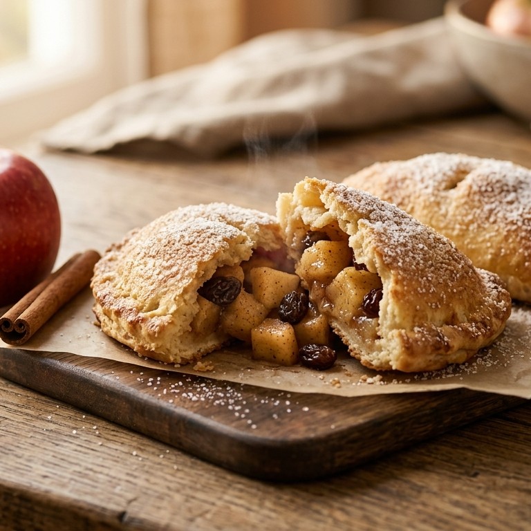 Appelflappen met kaneel en rozijnen recept