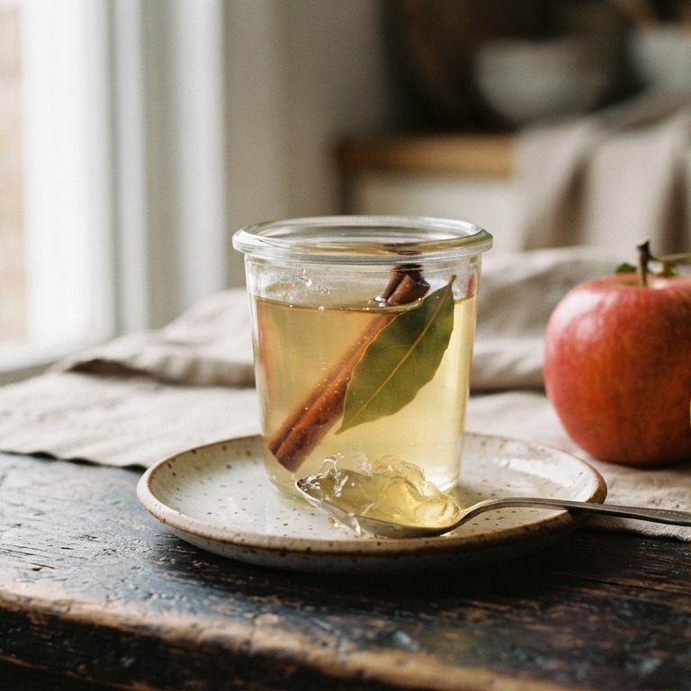 Appelgelei met kaneelstokje recept