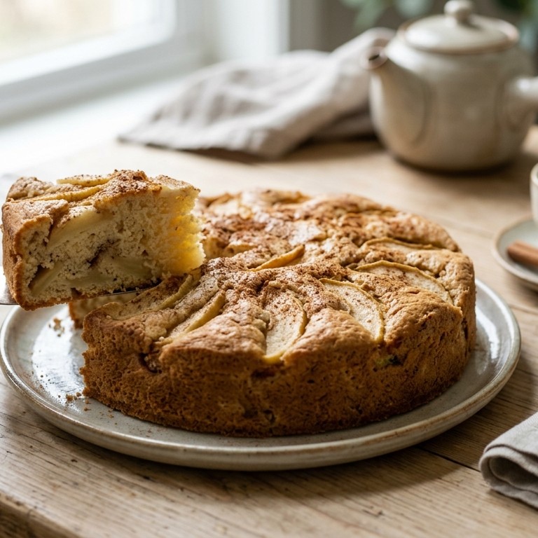 Appelkaneelcake recept