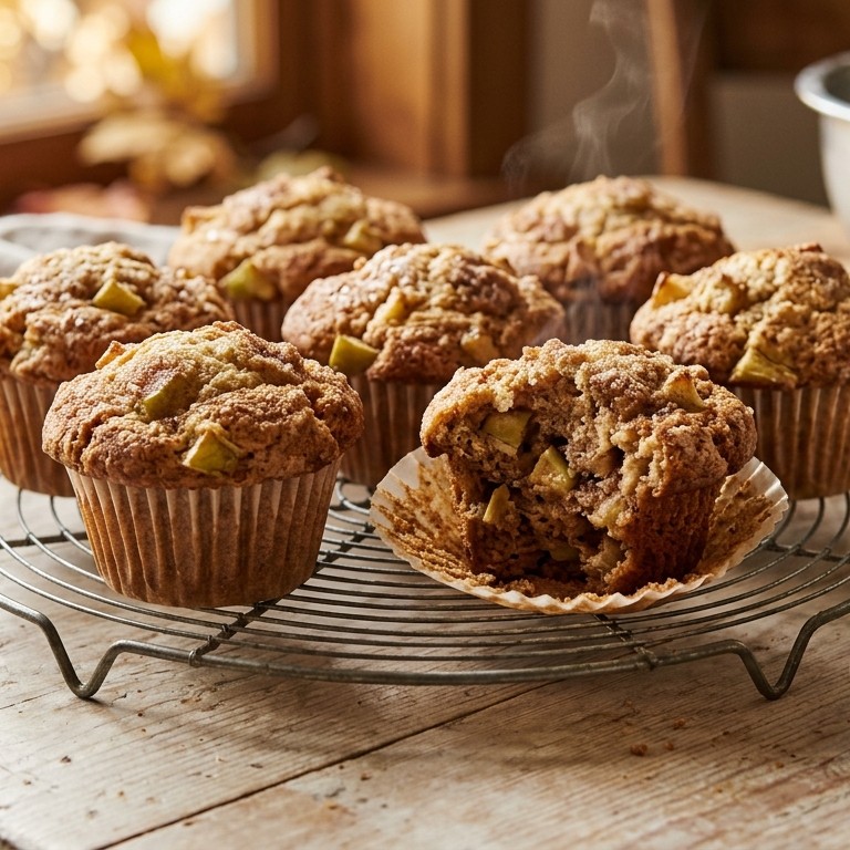 Appelmuffins recept