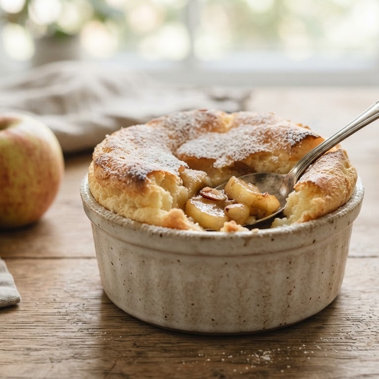 Appelsouflé recept