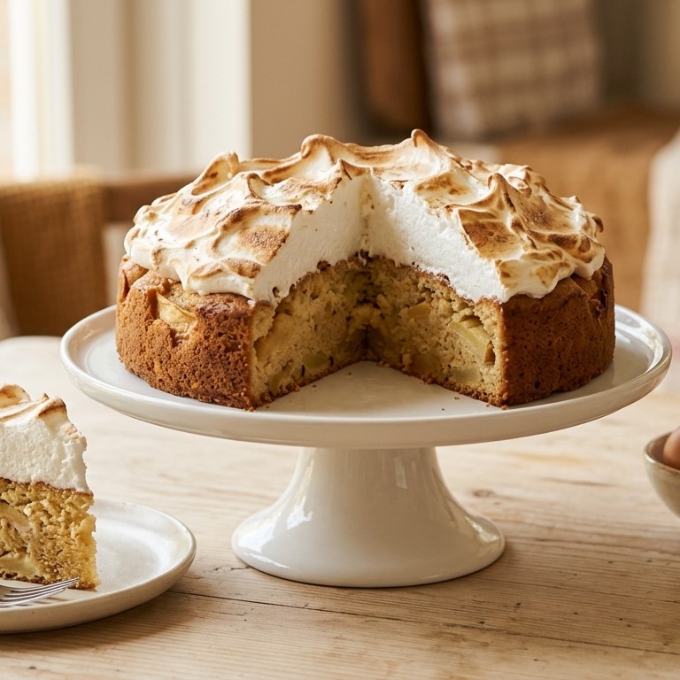 Appeltaart met eiwit recept