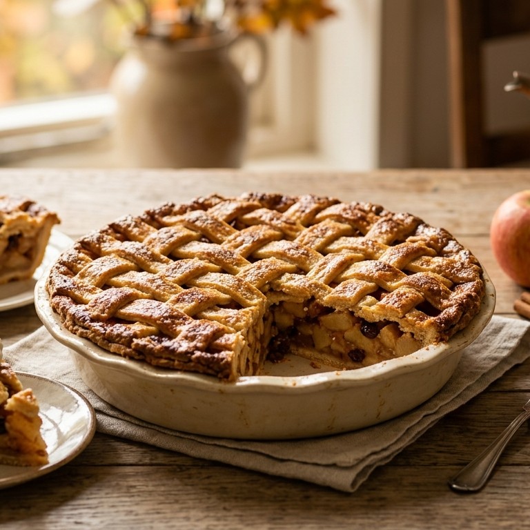 Appeltaart volgens moeders recept recept