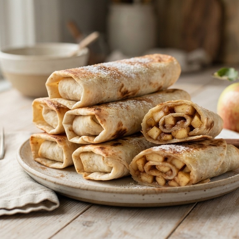 Appeltaarttortilla's recept