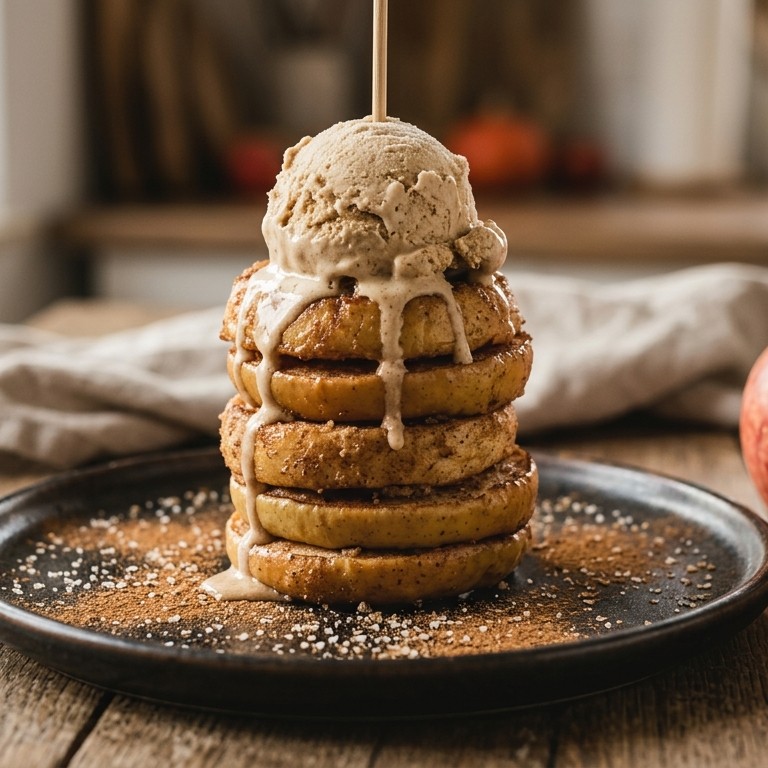 Appeltorentje met notenijs recept