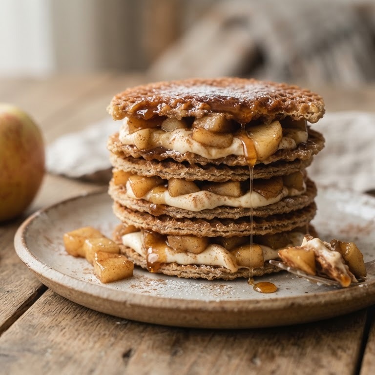 Appelwafels recept