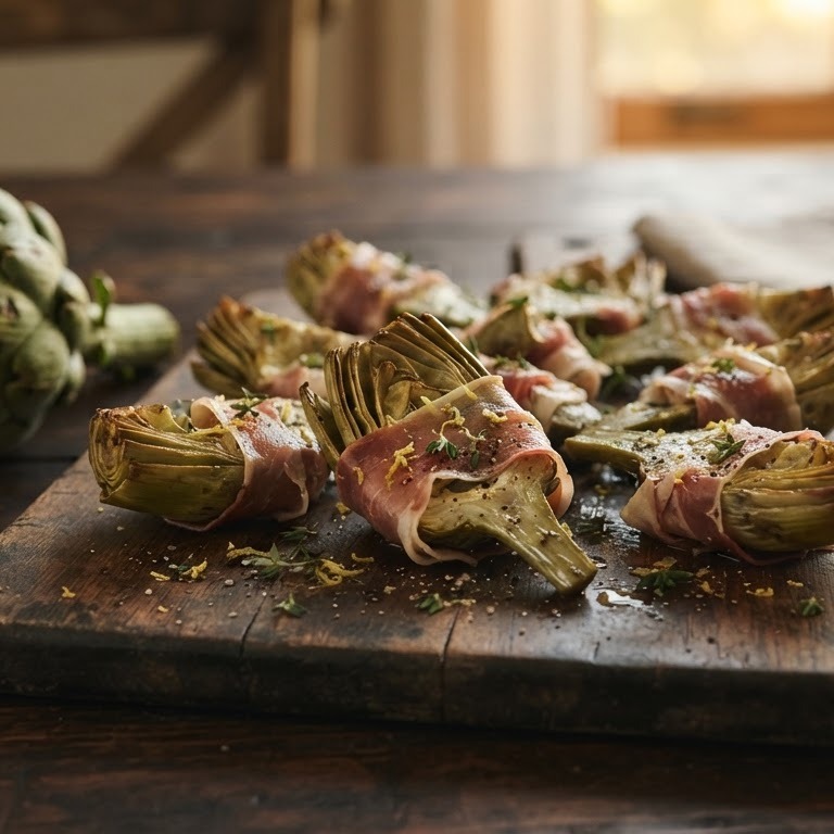 Artisjok met parmaham recept