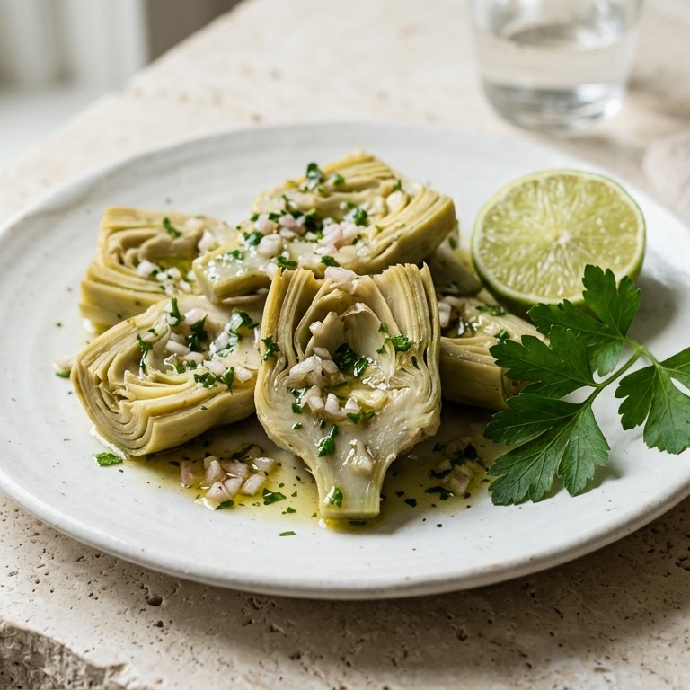 Artisjokken met sjalottendressing recept
