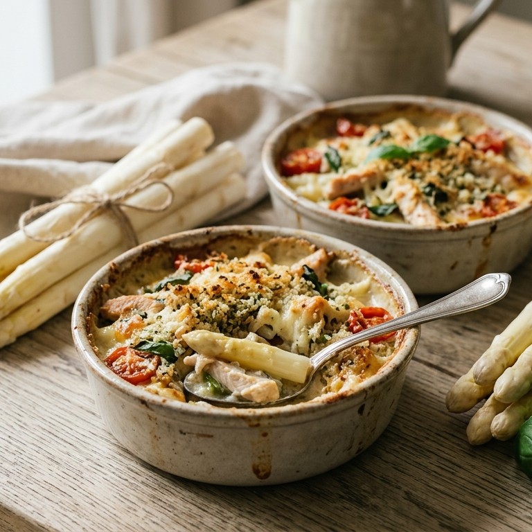 Asperge-filetschaaltjes recept
