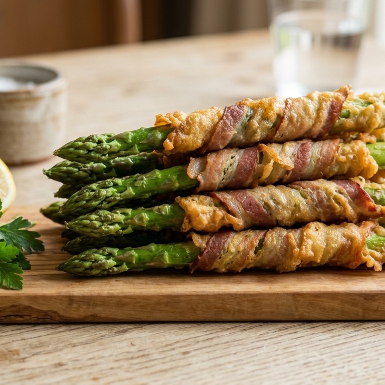 Asperge in een knapperig jasje recept