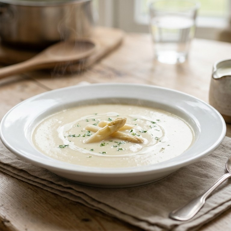 Asperge roomsoep recept