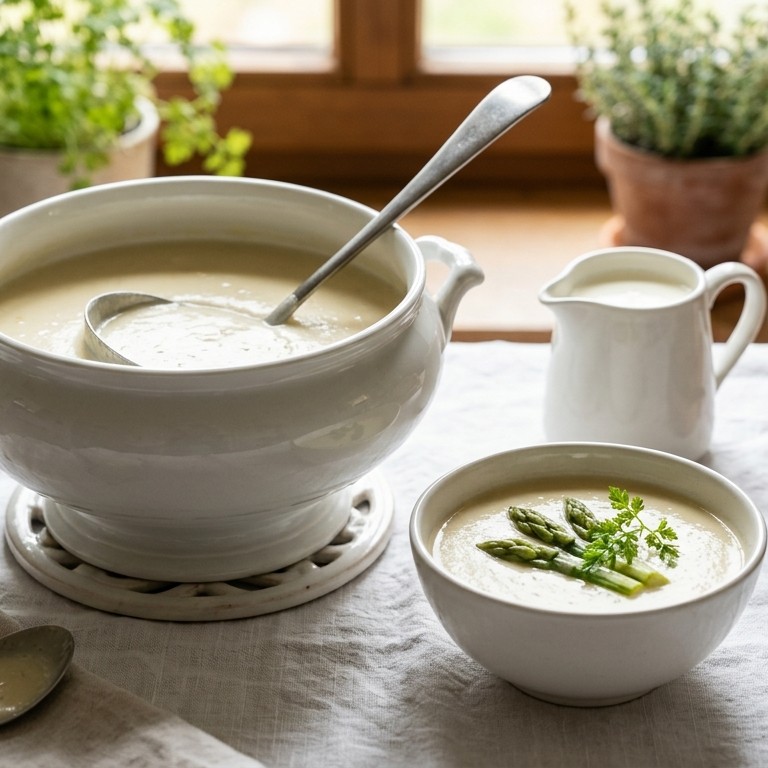 Asperge roomsoep recept