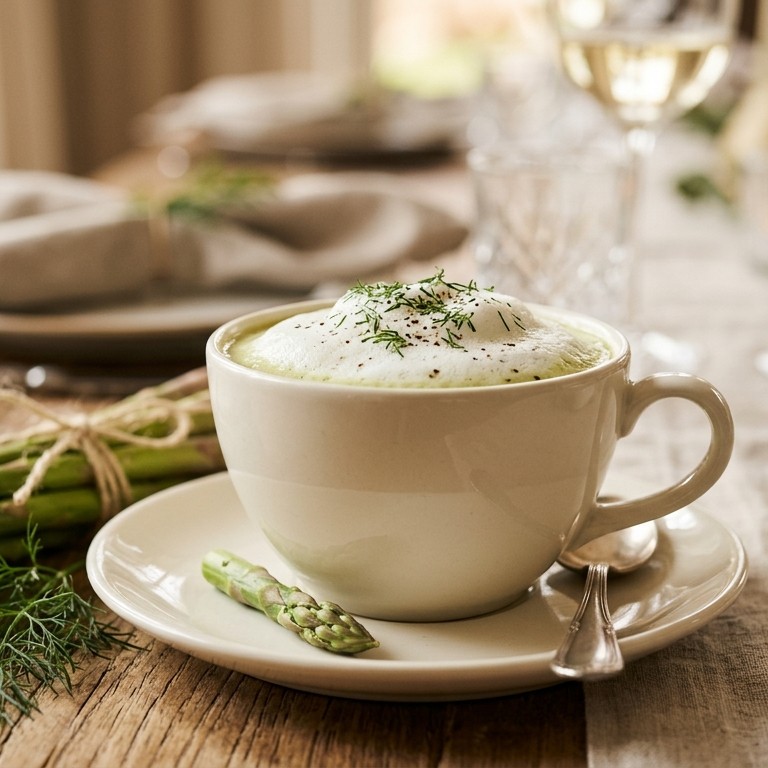 Aspergecappuccino recept
